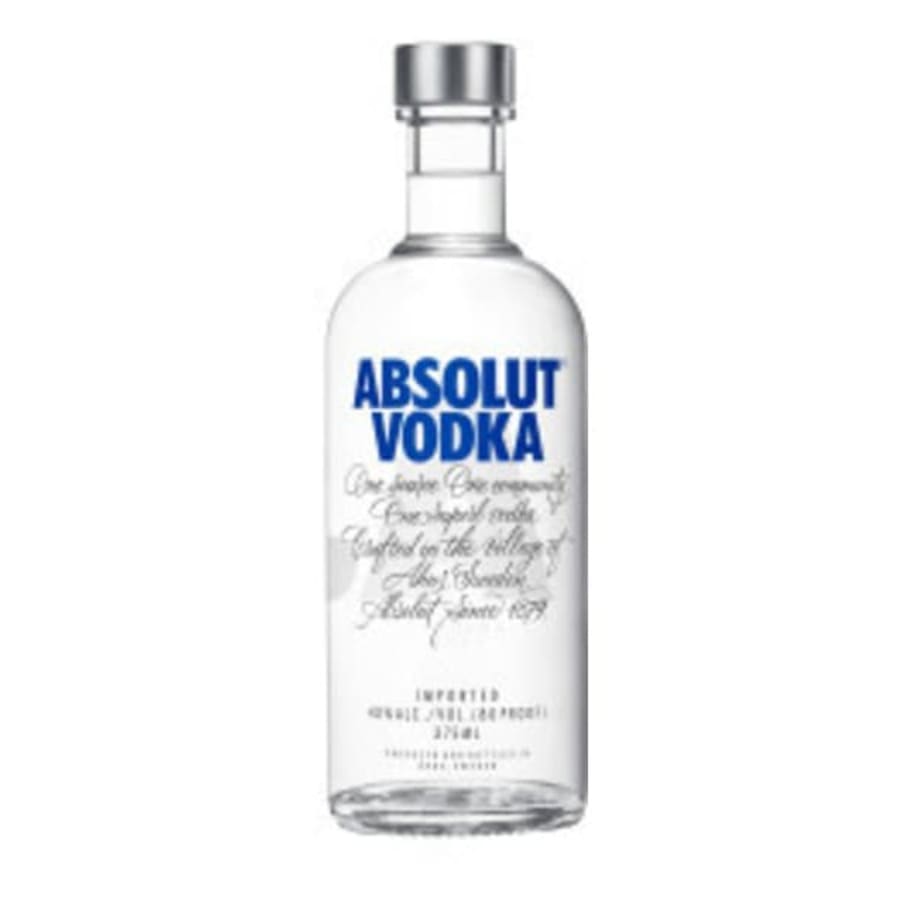 Absolut Original Vodka 375mL Delivery in Santa Monica, CA | Fireside Cellars