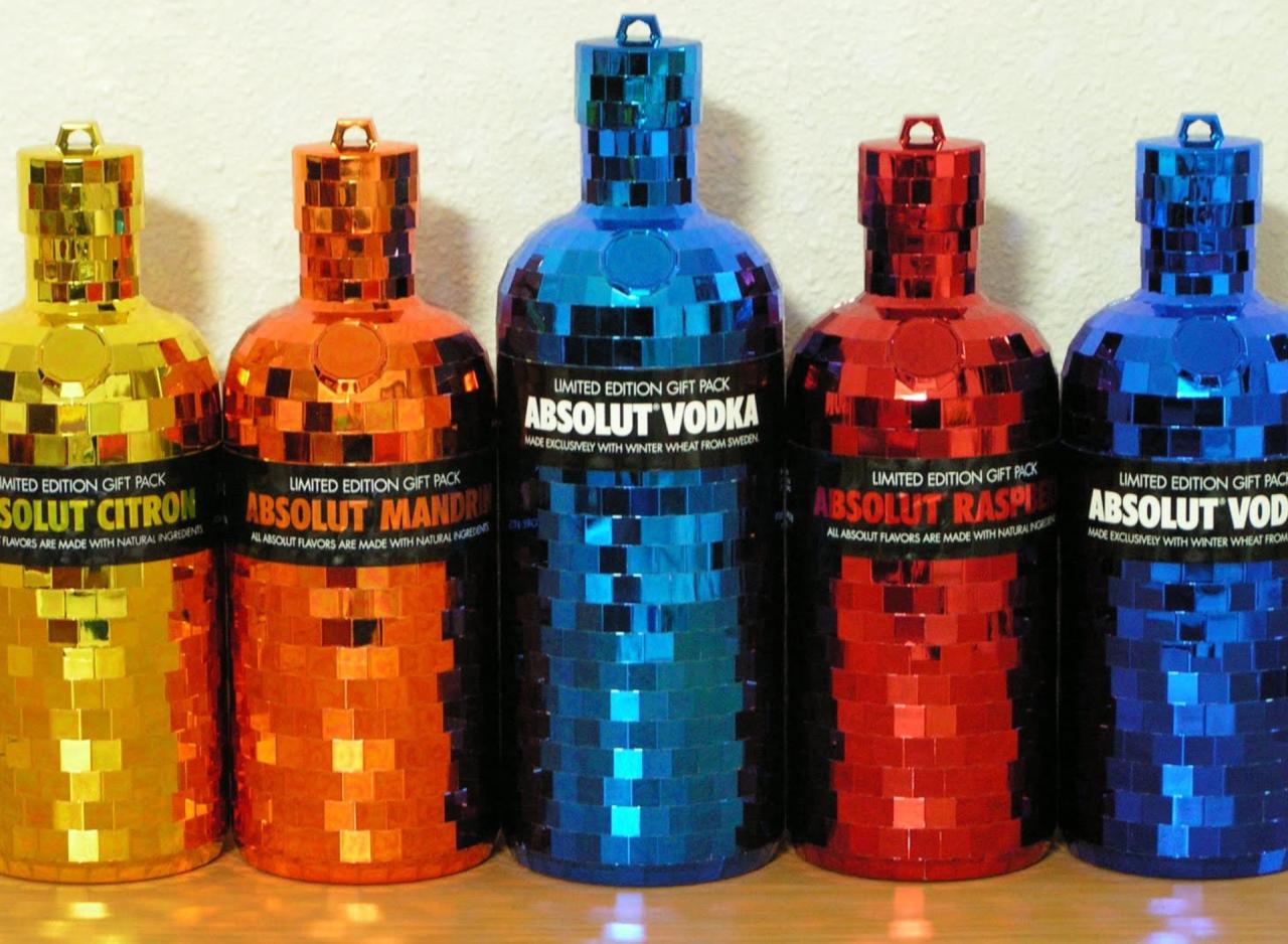 Absolut vodka nutrition