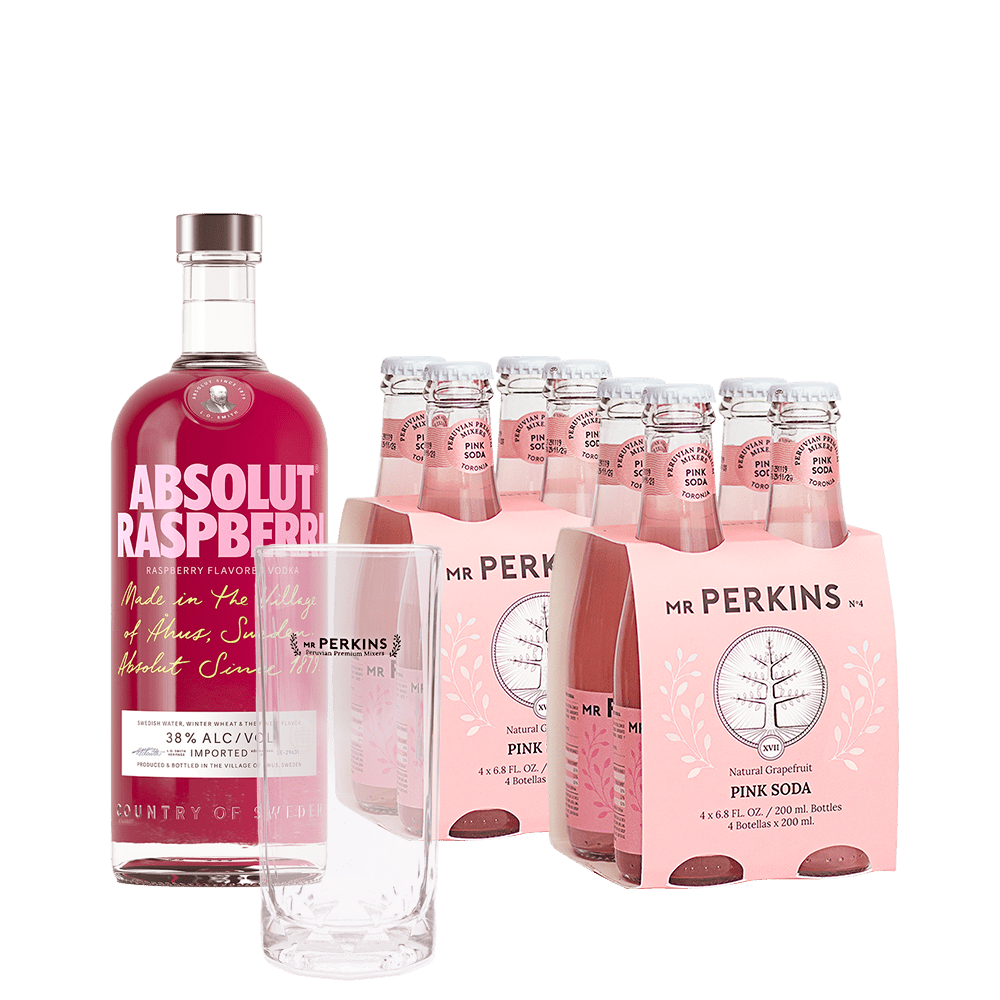 PACK VODKA | ABSOLUT VODKA | MR PERKINS